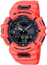 Relógio CASIO G-SHOCK G-Squad Bluetooth laranja GBA-900-4ADR