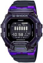 Relógio CASIO G-SHOCK G-Squad Bluetooth roxo GBD-200SM-1A6DR