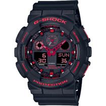 Relógio Casio G-Shock GA-100BNR-1ADR Ignite Red
