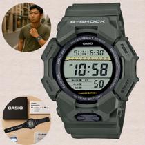 Relógio Casio G-SHOCK GD-010-3 Verde Fosco Prova D'água 200 metros 20 ATM LED Super Illuminator Resistente 5 alarmes Timer Regressivo