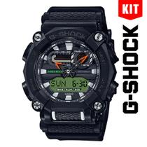 Relógio CASIO G-SHOCK Kit pulseira masculino GA-900E-1A3DR