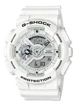 Relógio Casio G-Shock Masculino Anadigi Branco GA-110MW-7ADR