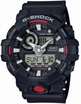 Relógio CASIO G-SHOCK masculino anadigi preto GA-700-1ADR