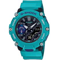 Relógio CASIO G-SHOCK masculino azul GA-2200-2ADR