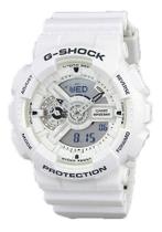 Relógio casio g-shock masculino branco ga-110mw-7adr