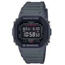 Relógio CASIO G-SHOCK masculino digital cinza DW-5610SU-8DR
