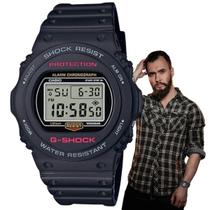 Relógio Casio G-Shock Masculino Digital Preto DW-5750E-1DR Relógio Casio G-Shock Masculino Digital Preto DW-5750E-1DR