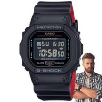 Relógio Casio G-Shock Masculino Digital Prova Dágua 20 ATM Esportivo Masculino Preto DW-5600UHR-1DR Relógio Casio G-Shock Masculino Digital Prova Dágua 20 ATM Esportivo Masculino Preto DW-5600UHR-1DR