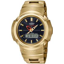 Relógio CASIO G-SHOCK masculino dourado AWM-500GD-9ADR