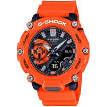 Relógio CASIO G-SHOCK masculino laranja GA-2200M-4ADR