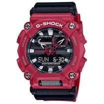 Relógio CASIO G-SHOCK masculino vermelho GA-900-4ADR