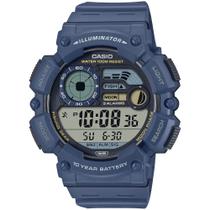 Relógio CASIO Illuminator azul masculino WS-1500H-2AVDF Relógio CASIO Illuminator azul masculino WS-1500H-2AVDF