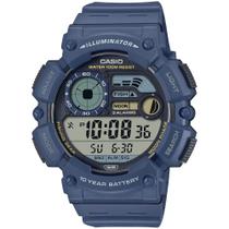 Relógio CASIO Illuminator azul masculino WS-1500H-2AVDF