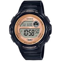 Relógio CASIO Illuminator digital feminino LWS-1200H-1AVDF