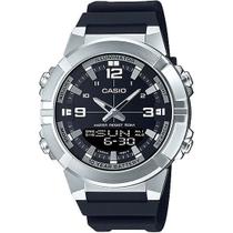 Relógio CASIO Illuminator masculino aço AMW-870-1AVDF