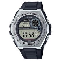 Relógio CASIO Illuminator masculino preto MWD-100H-1AVDF Relógio CASIO Illuminator masculino preto MWD-100H-1AVDF