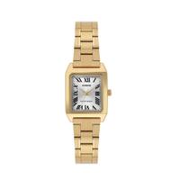 Relógio Casio LTP-V007G-9BUDF feminino retangular dourado
