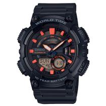 Relógio CASIO masculino anadigi AEQ-110W-1A2VDF