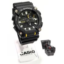 Relógio Casio Masculino Anadigi Preto G Shock GA-900-1ADR