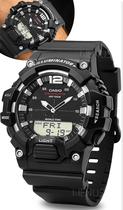 Relógio Casio Masculino Anadigi Quartz Cronômetro Esportivo Casual Analógico e Digital Preto Lcd PositivoA Prova DÁgua 100m Original