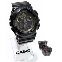 Relógio Casio Masculino Analógico e Digital G Shock GA-100CF-1ADR