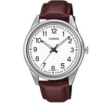 Relógio CASIO masculino analógico prata MTP-V005L-7B4UDF