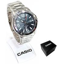 Relógio Casio Masculino Analógico Prateado Collection MTP-VD01D-1BVUDF