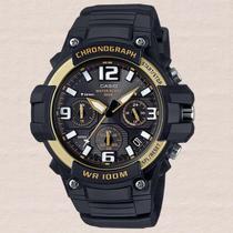 Relógio Casio Masculino Analógico Preto Esportivo Redondo Original Cronômetro W-100H-9A2VDF Relógio Casio Masculino Analógico Preto Esportivo Redondo Original Cronômetro W-100H-9A2VDF