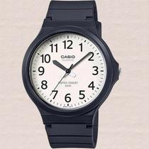 Relógio Casio Masculino Analógico Preto MW-240-7BVDF