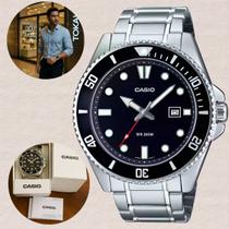 Relógio Casio Masculino Collect Analógico Prata MDV-107D-1A1VDF