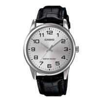 Relógio CASIO masculino couro MTP-V001L-7BUDF