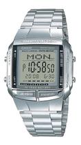 Relógio Casio Masculino Digital Data Bank Prata DB-360-1ADF