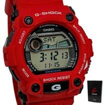 Relógio Casio Masculino Digital G Shock Vermelho G-7900A-4DR Relógio Casio Masculino Digital G Shock Vermelho G-7900A-4DR