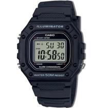 Relógio casio masculino digital illuminator w-218h-1avdf