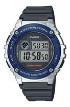 Relógio Casio Masculino Digital Prata W-216H-2AVDF
