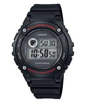 Relógio CASIO masculino digital preto W-216H-1AVDF Relógio CASIO masculino digital preto W-216H-1AVDF