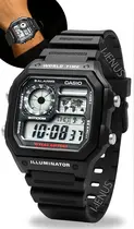 Relógio Casio Masculino Digital Quartz De Pulso Esportivo Vintage Visor Noturno Que brilha A Prova Dágua 100 Metros Original