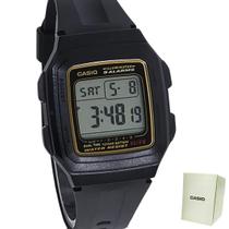 Relógio Casio Masculino Digital Standard F-201WA-9ADF Relógio Casio Masculino Digital Standard F-201WA-9ADF