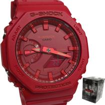 Relógio Casio Masculino G-Shock Carbon Core Guard Vermelho GA-2100-4ADR Relógio Casio Masculino G-Shock Carbon Core Guard Vermelho GA-2100-4ADR