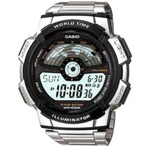 Relógio casio masculino hora mundial - ae-1100wd-1avdf
