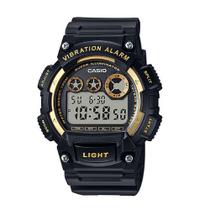 Relógio Casio Masculino Preto Digital Prova DÁgua W-735H-1A2VDF Garantia De Um Ano