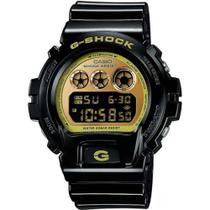 Relógio Casio Masculino Preto/Dourado G-Shock DW-6900CB-1DS