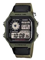 Relógio Casio Masculino Standard AE-1200WHB-3BVDF Relógio Casio Masculino Standard AE-1200WHB-3BVDF
