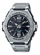 Relógio Casio Masculino Standard Prata MWA-100HD-1AVDF Relógio Casio Masculino Standard Prata MWA-100HD-1AVDF