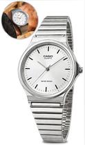 Relógio Casio Original Masculino Analógico Prateado Pulseira em Aço Inox Relógio Casio Original Masculino Analógico Prateado Pulseira em Aço Inox
