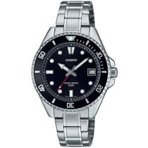 Relógio CASIO prata masculino MDV-10D-1A1VDF