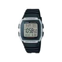 Relógio Casio Prata/Preto Masculino W-96H-1AVDF-SC