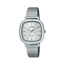 Relógio casio prateado feminino ltp-b166d-7avdf-sc