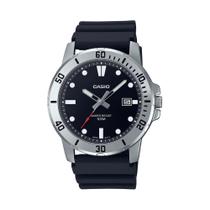 Relógio Casio Standard Prata/Preto Masculino MTP-VD01-1EVUDF