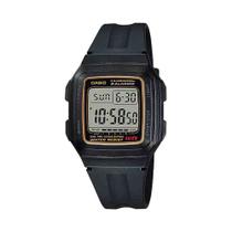 Relógio Casio Standard Preto Masculino F-201WA-9ADF Relógio Casio Standard Preto Masculino F-201WA-9ADF